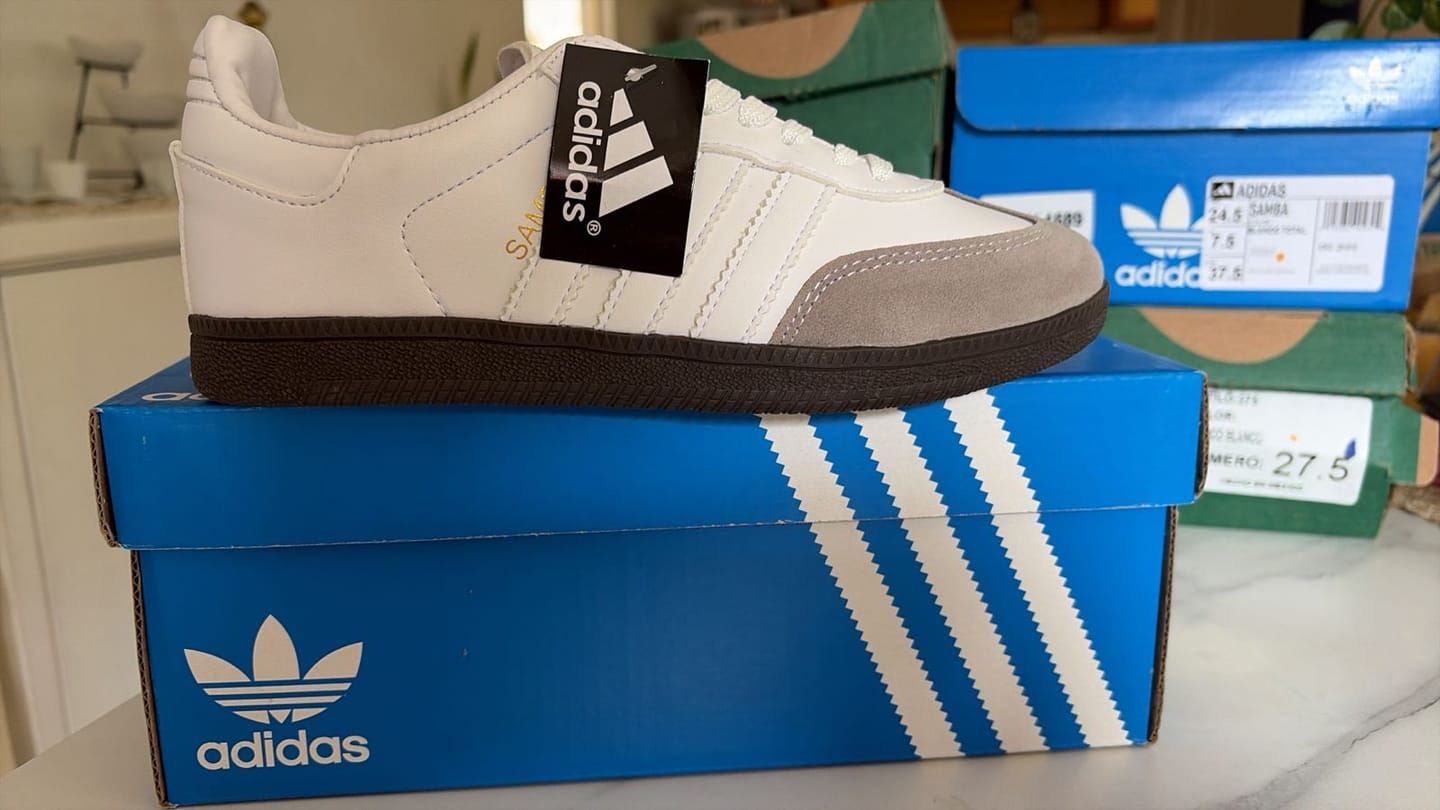 Customer photo review of Tenis Smb Blanco Total
