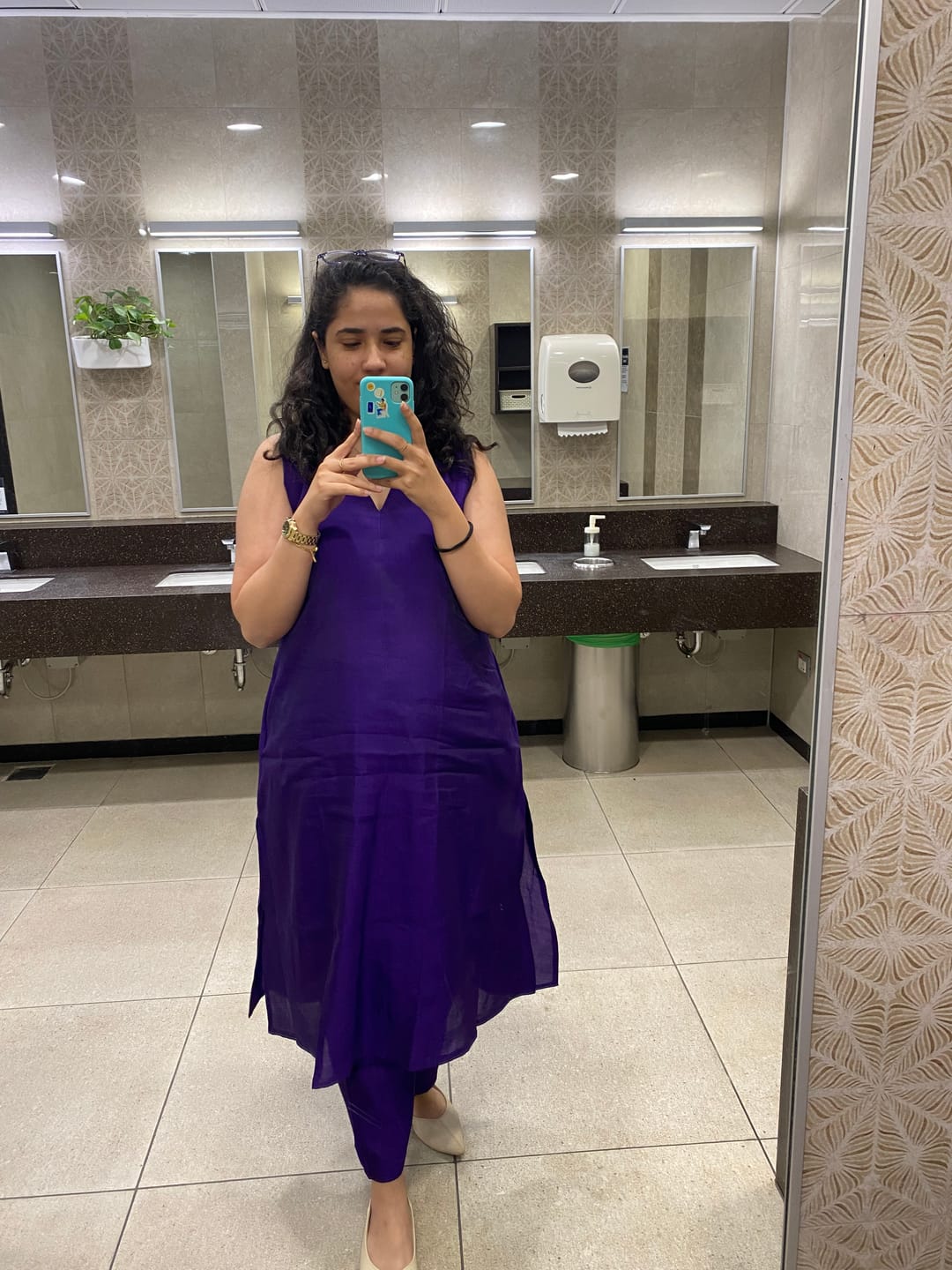 Customer photo review of jamun — kurta & pants