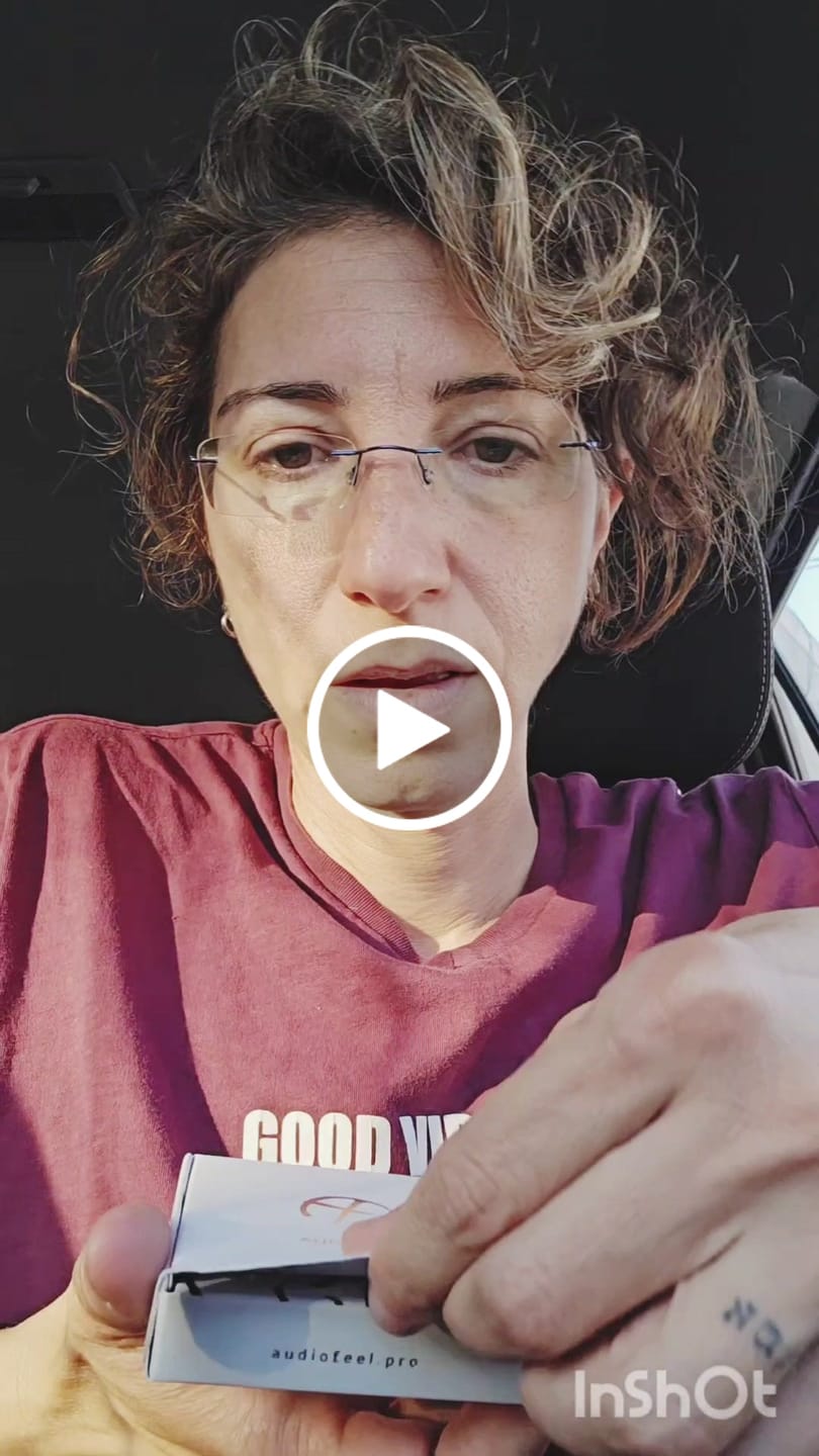 Customer video review of מסנני סאונד אודיופיל זן | AudioFeel ZEN