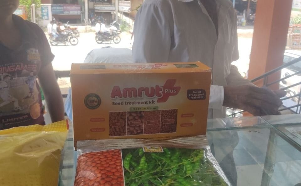 Customer photo review of Amrut Plus Seed Treatment Kit