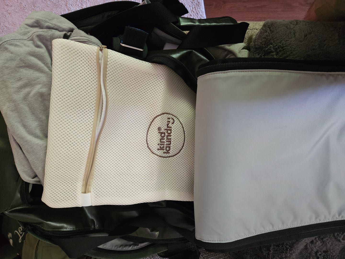 Customer photo review of Premium Washable Mesh Laundry Bag