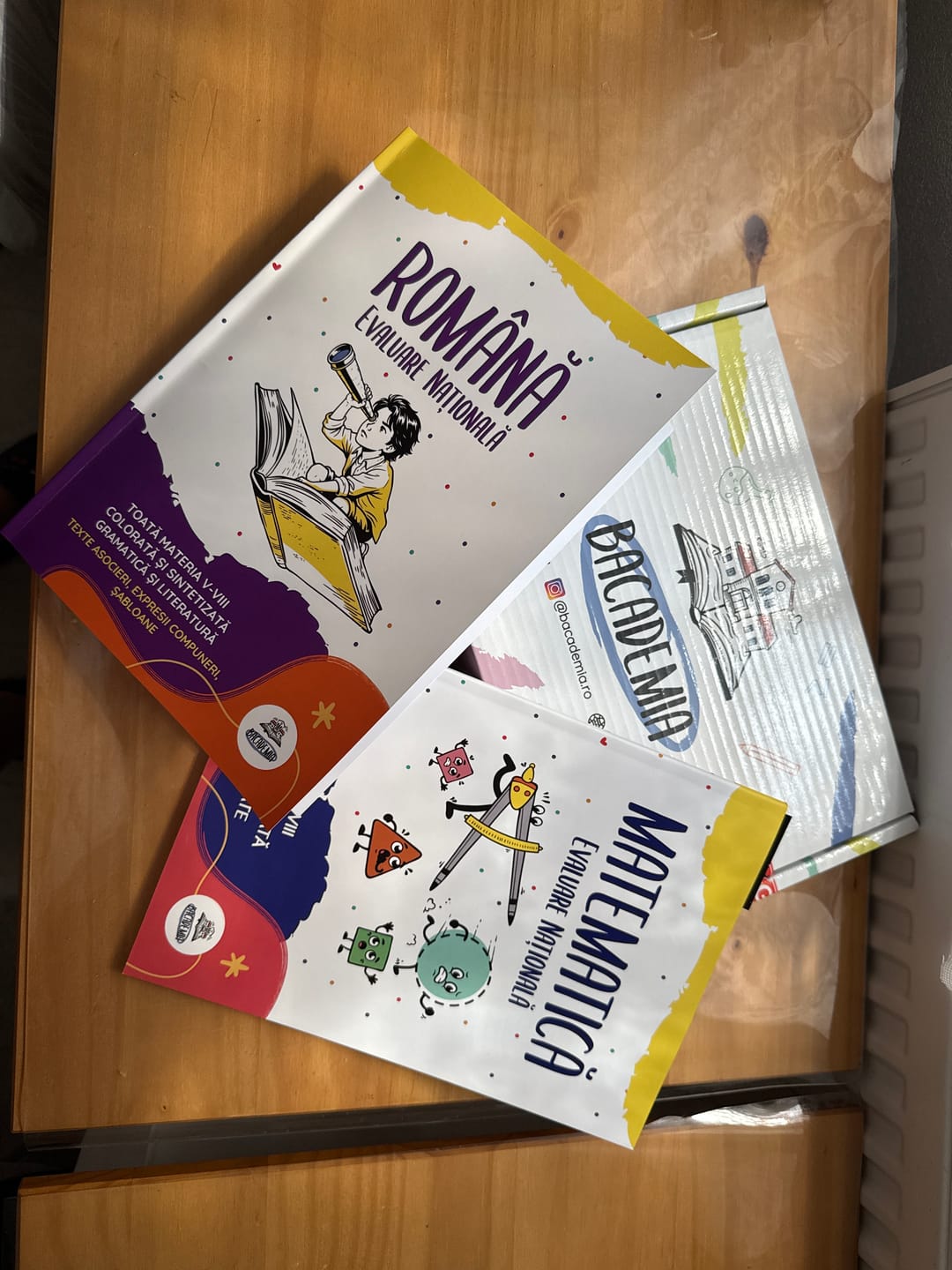 Customer photo review of Pachet Evaluare Națională (Română + Matematică) Bacademia