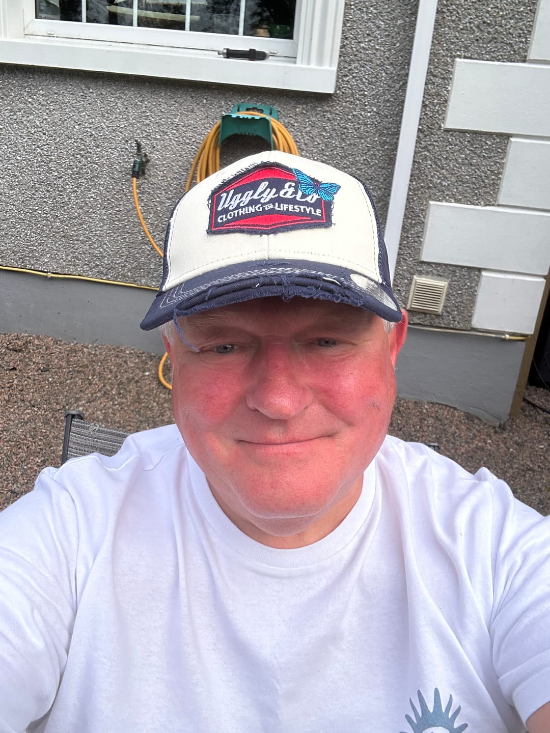 Customer photo review of Sylvain Guintoli x Diamond Charity Cap – 100% Donation