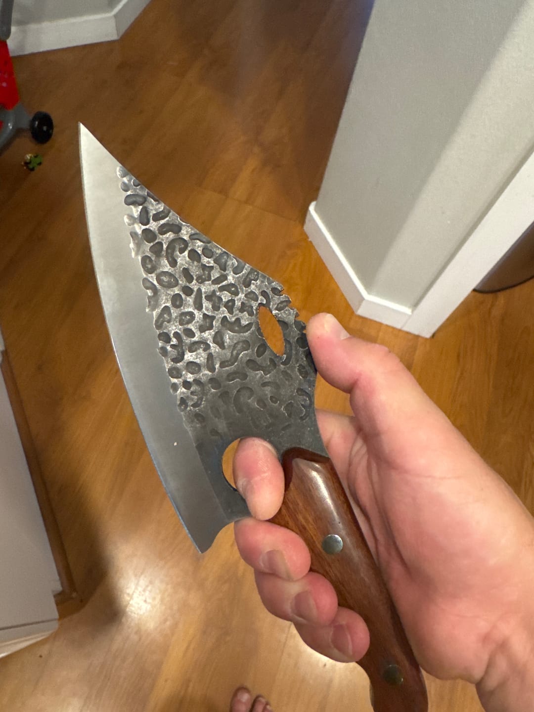 Customer photo review of Shark 5.8" Cleaver Knife