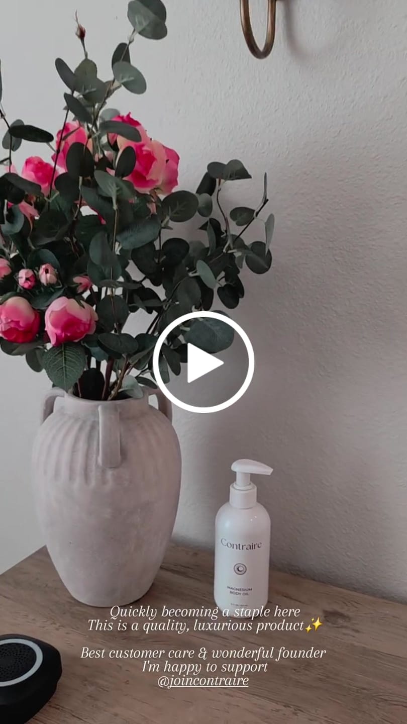 Customer video review of Magnesium Body Oil