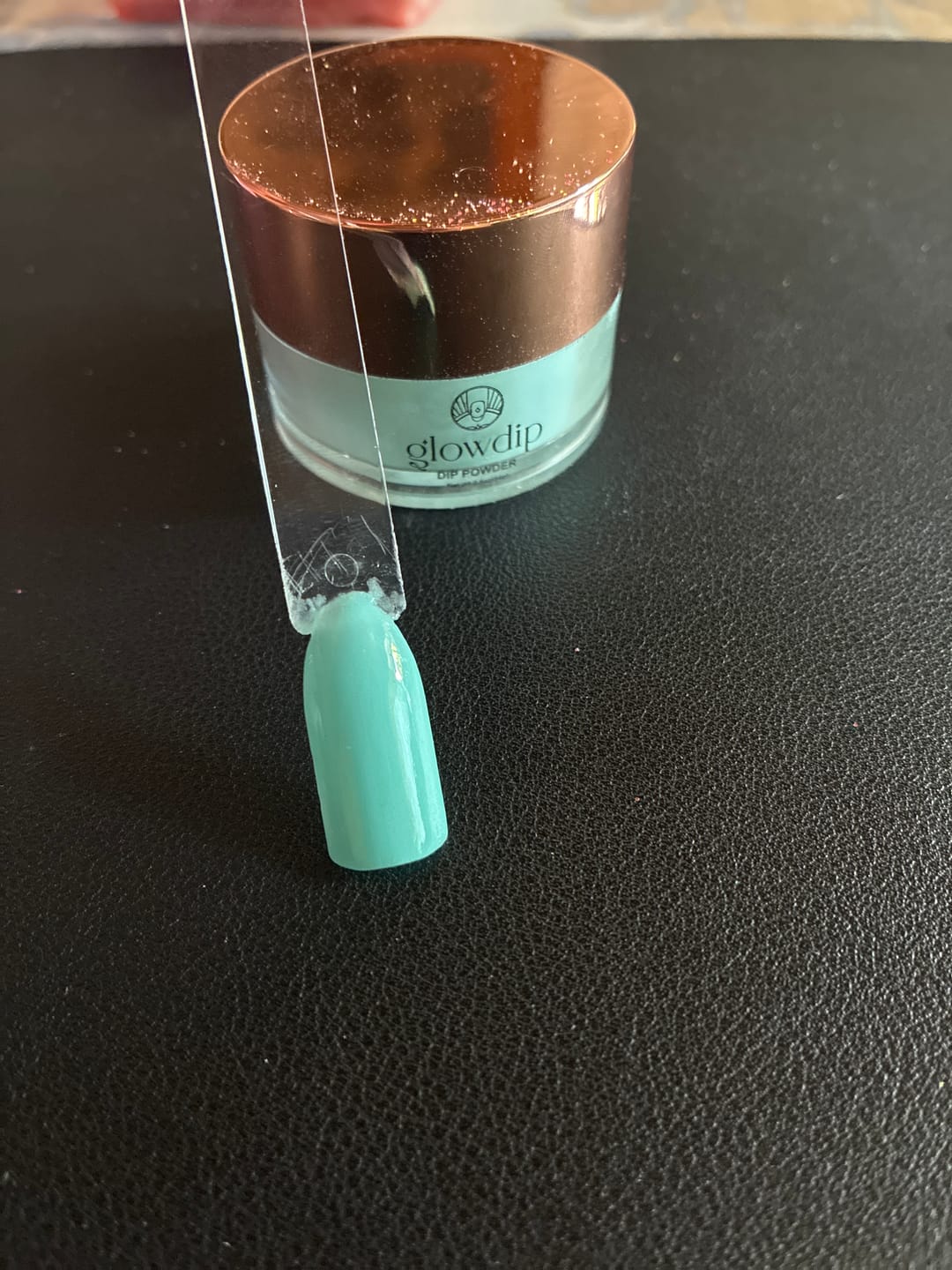Customer photo review of Green Fields Dipping Powder