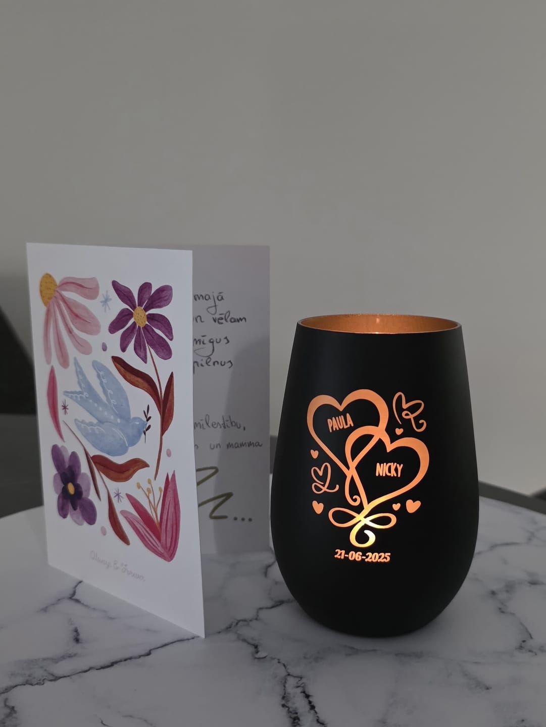 Customer photo review of Twee harten - Koppel-Lantaarn