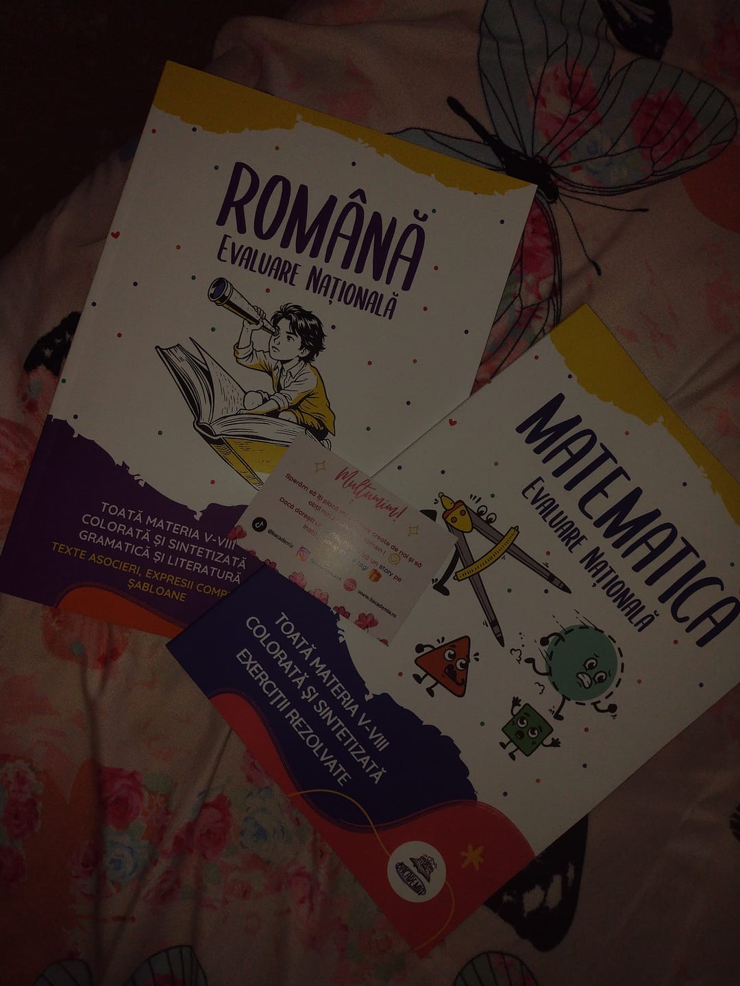 Customer photo review of Pachet Evaluare Națională (Română + Matematică) Bacademia