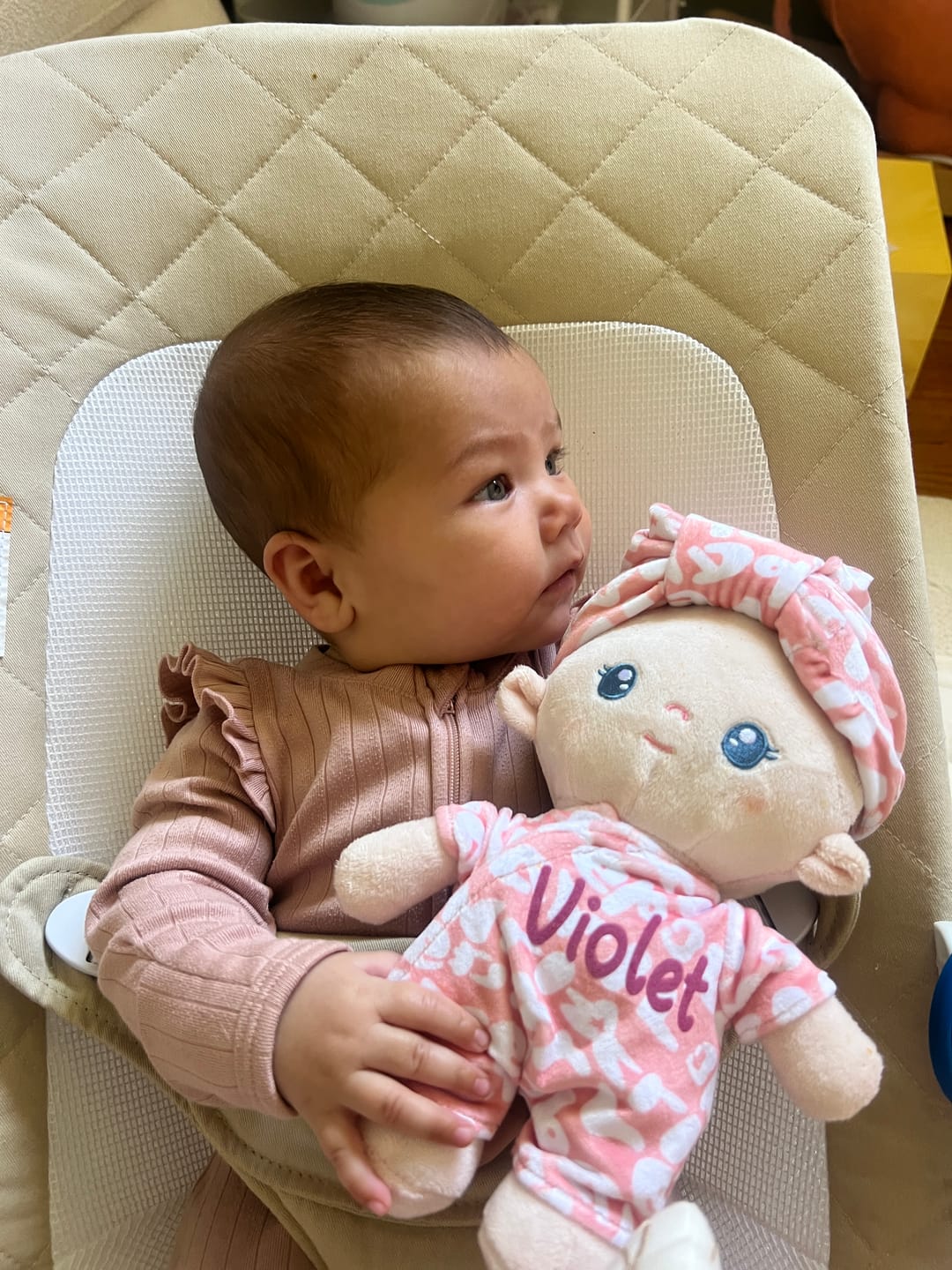 Customer photo review of Personalized Lulu Baby Girl