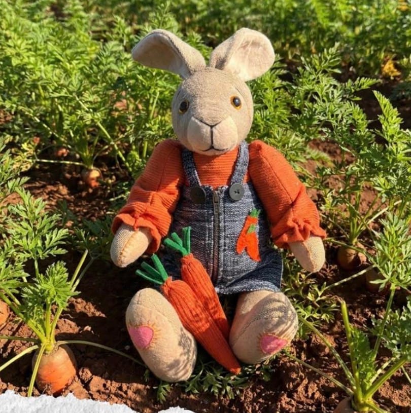 Customer photo review of Memory Bunny PDF Pattern