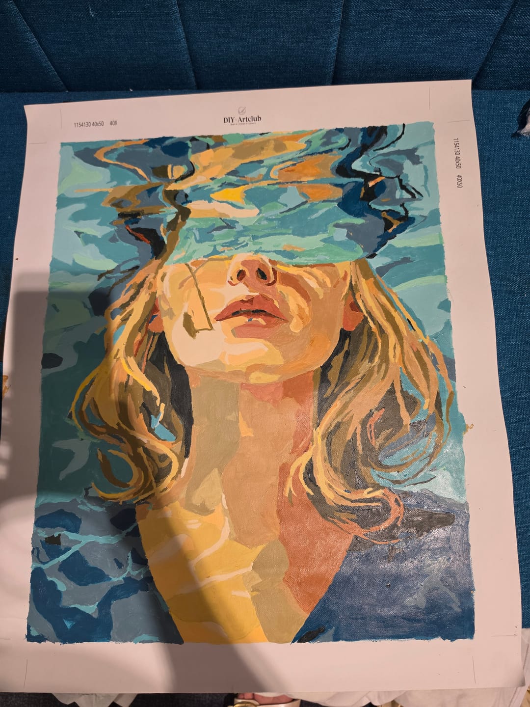 Customer photo review of Under Pt. 2 | Paint by Number