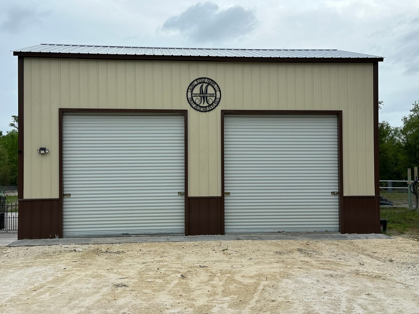 Customer photo review of Elaborate Name - Steel Sign