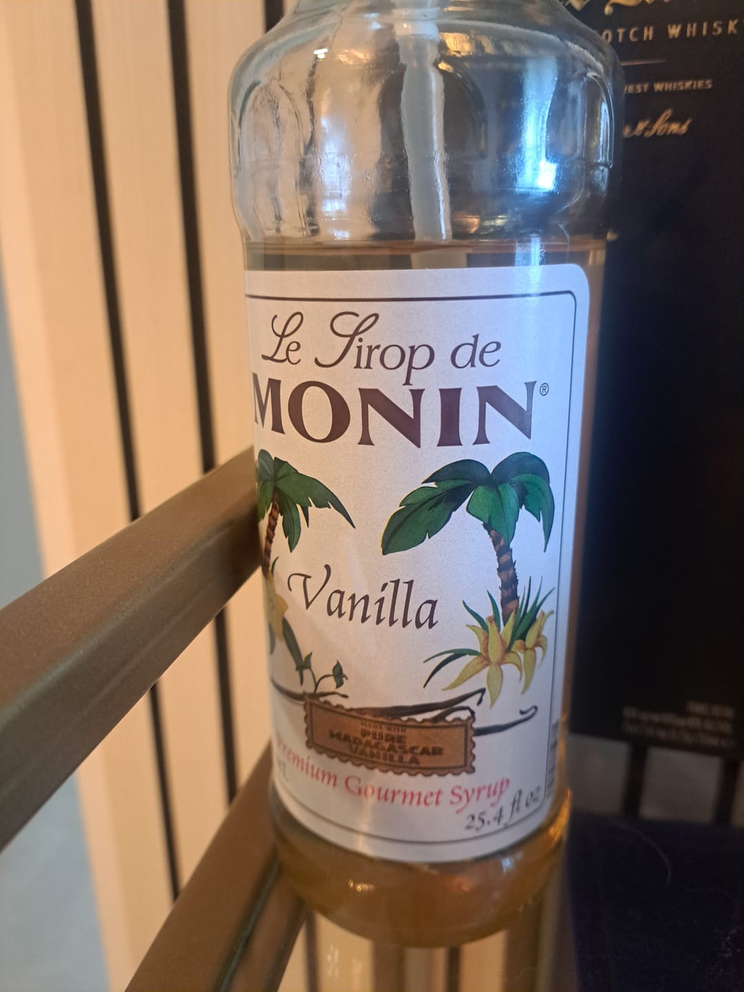 Customer photo review of Syrup Monin Sabor Vainilla 750 Ml