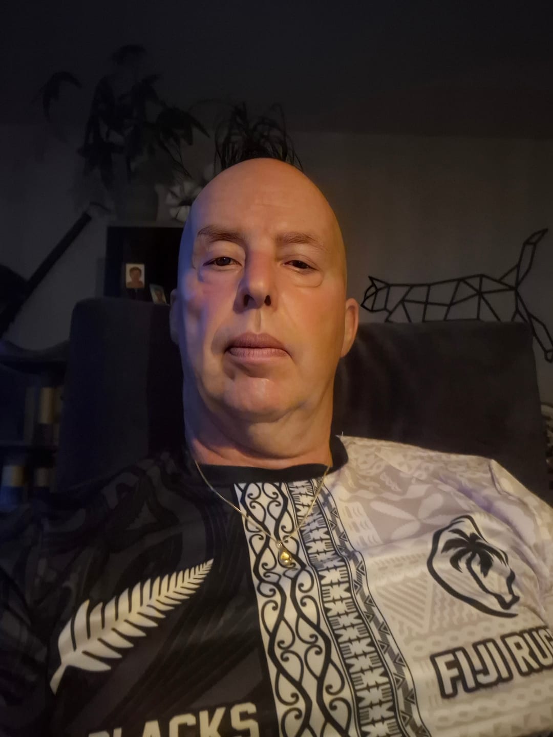 Customer photo review of Custom Fiji and New Zealand Rugby T Shirt Tapa Mix Maori Pattern LT03