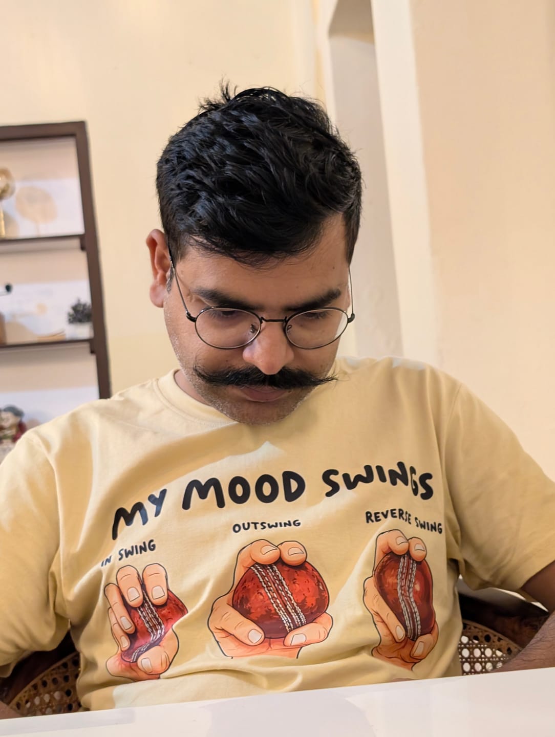 Customer photo review of Mood swings Unisex Classic Tee