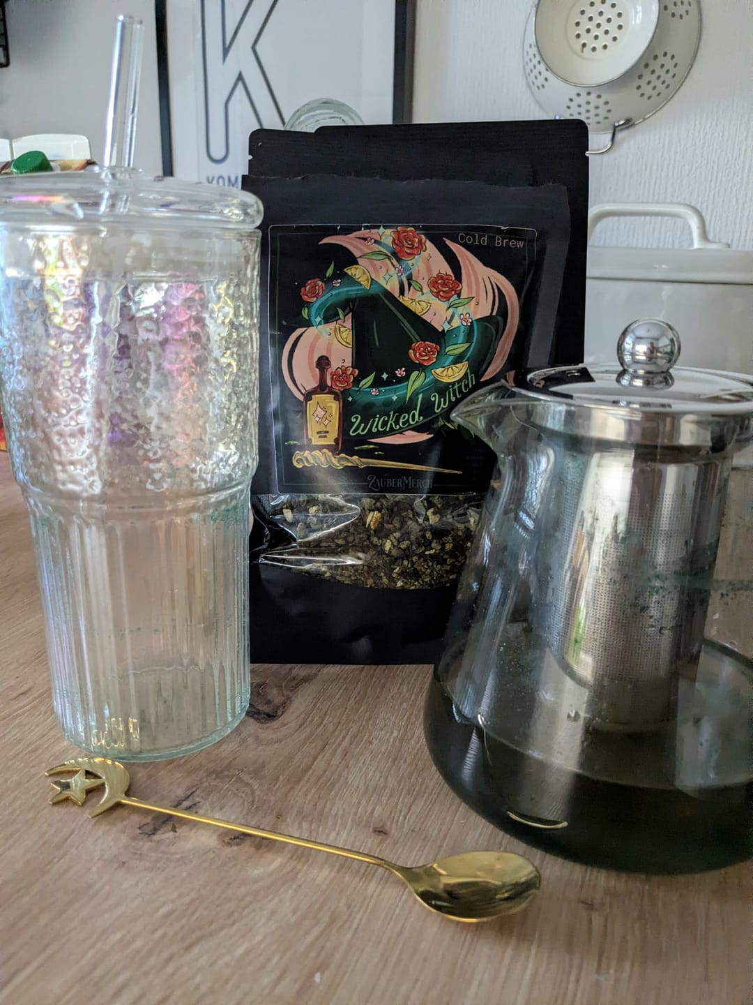 Customer photo review of Wicked Witch Cold Brew Tee – Orange Zitrone Vanille Eistee