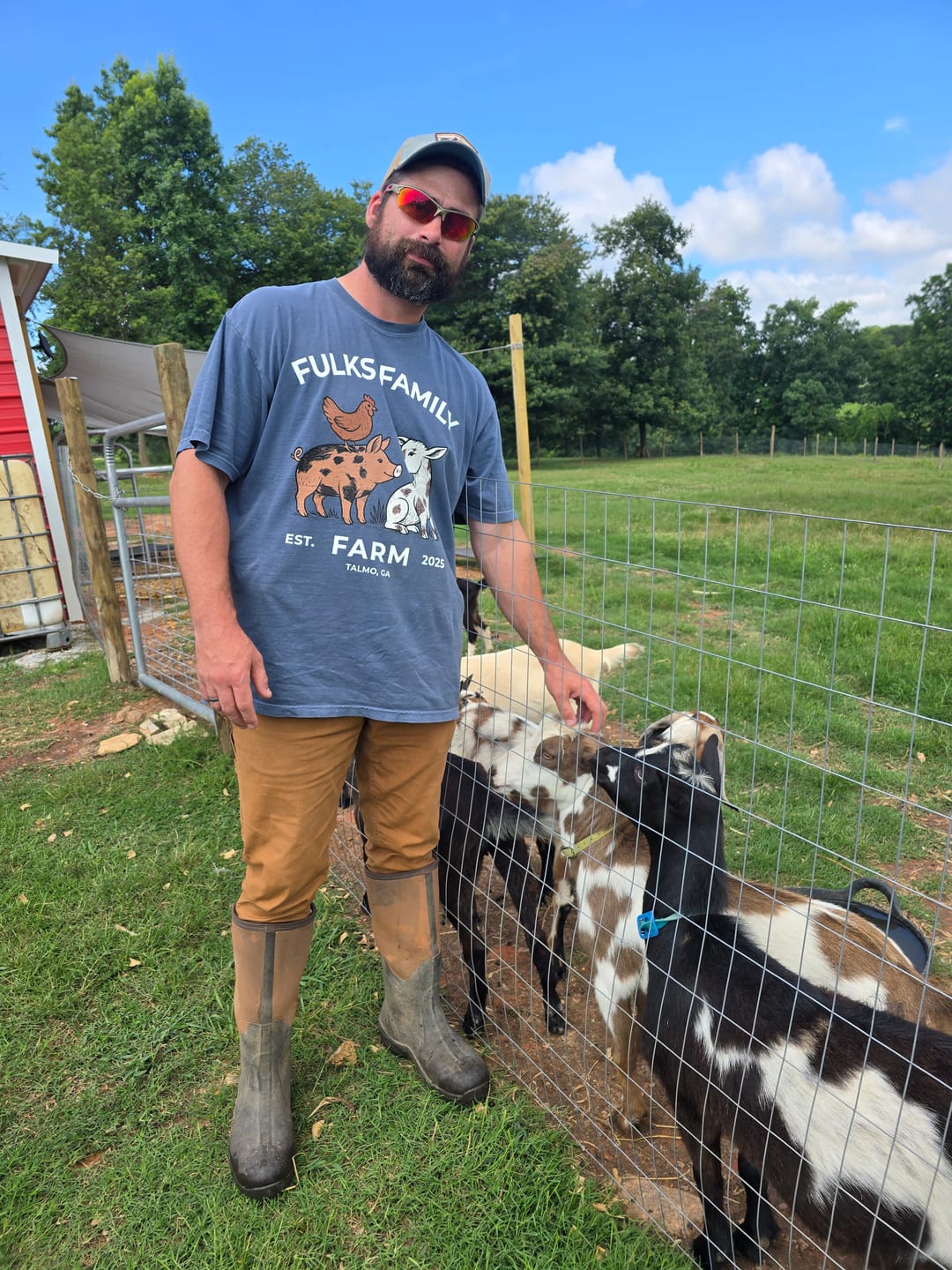 Customer photo review of LIVESTOCK FARM CUSTOM SHIRT V6