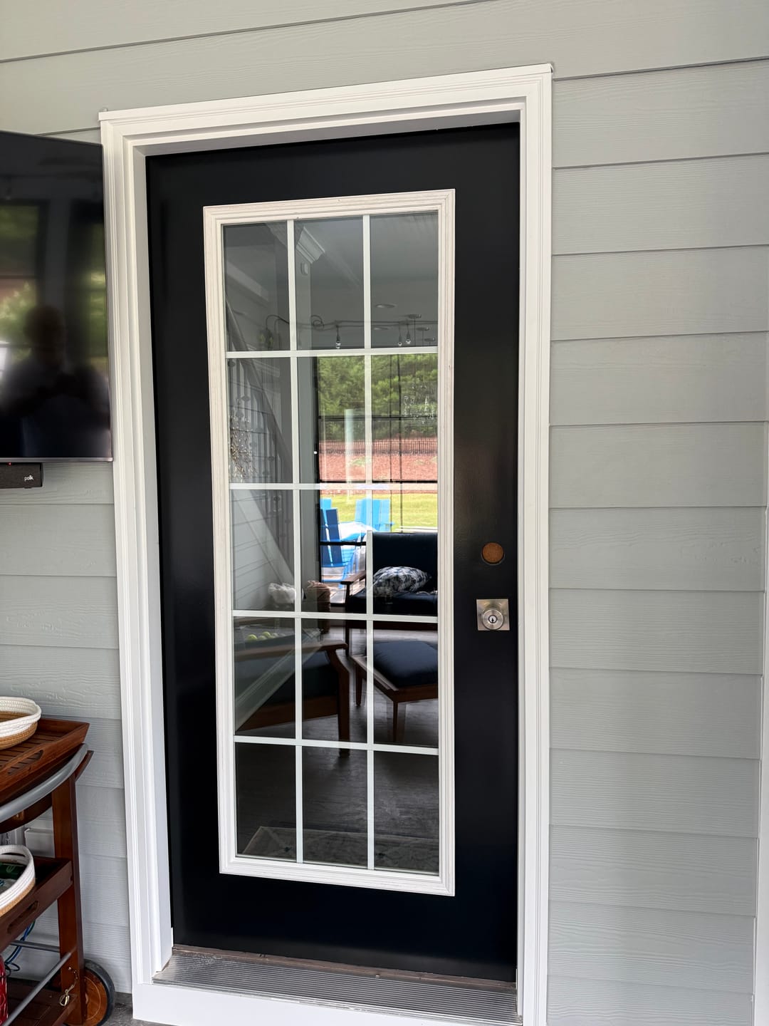 Customer photo review of Grills Between Glass 15 Lite Glass and Frame Kit (Full Lite)