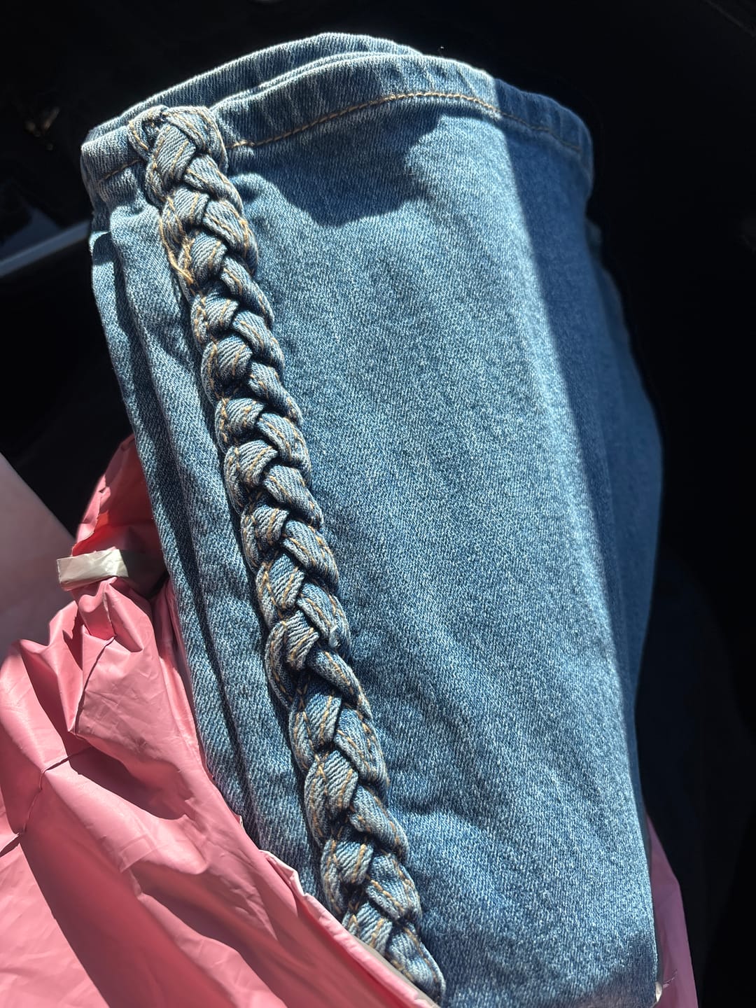 Customer photo review of Pantalón Nudos Blue