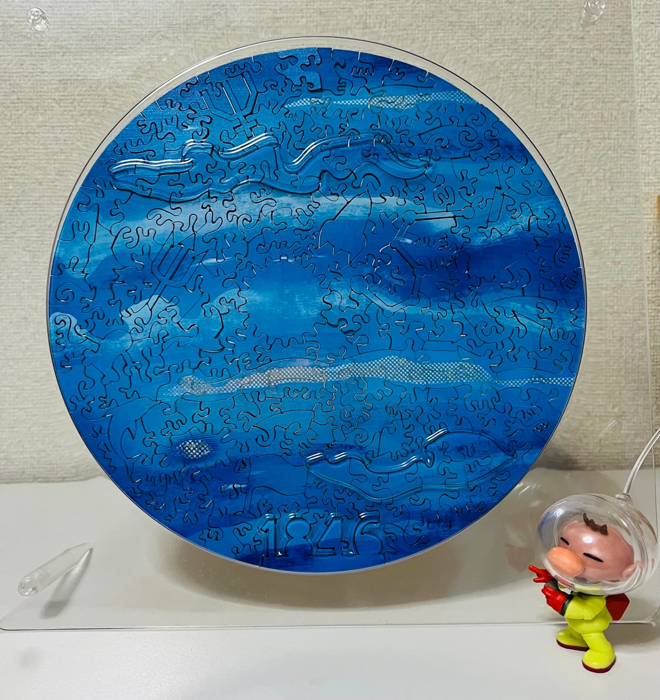 Customer photo review of 【６月入庫分予約】宇宙の破片 NEPTUNE 海王星と専用フレームセット