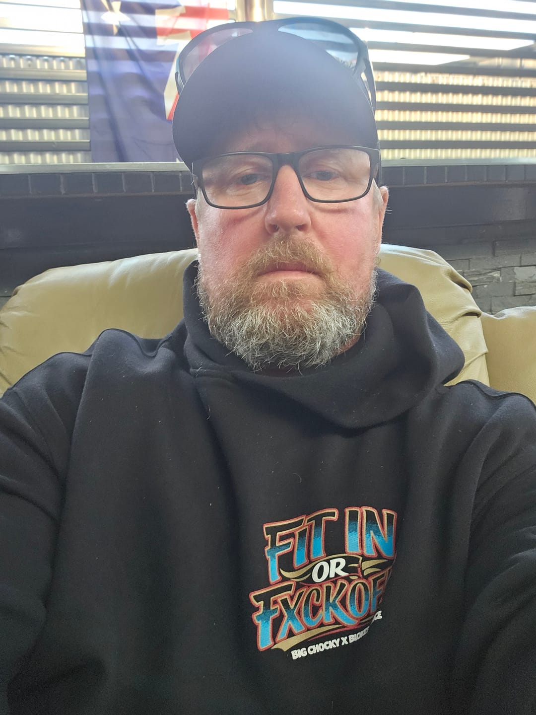 Customer photo review of Big Chocky | Fit In Hoodie