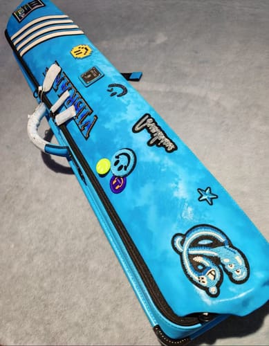 Customer photo review of Lizard Rainbow Series Cue Case 3B4S