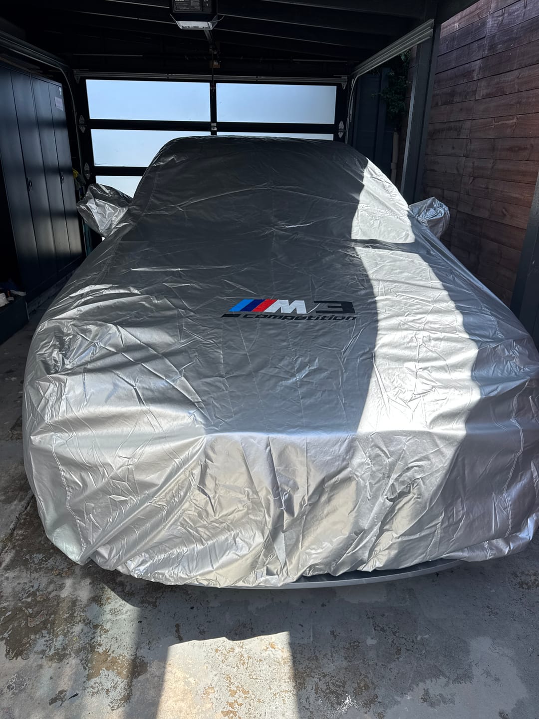 Customer photo review of CUSTOM WATERPROOF OUTDOOR CAR COVER FOR BMW