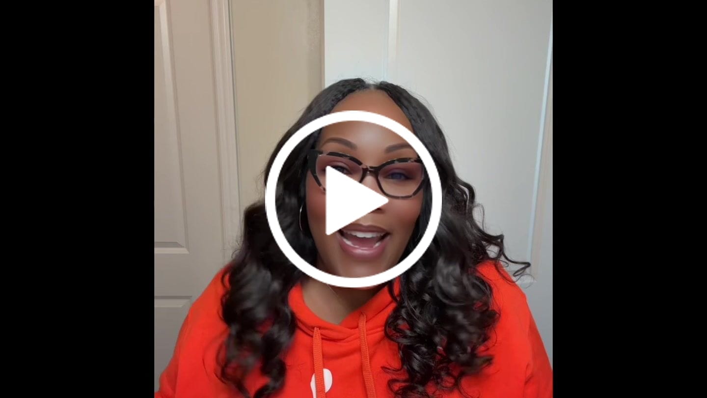 Customer video review of Kinky Straight Human Crochet Hair