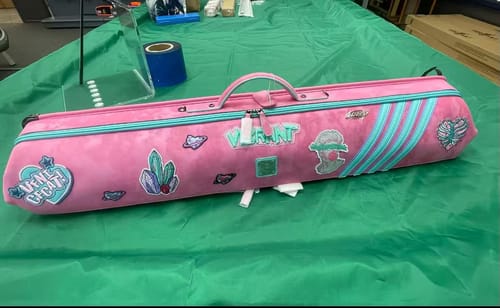 Customer photo review of Lizard Rainbow Series Cue Case 3B4S