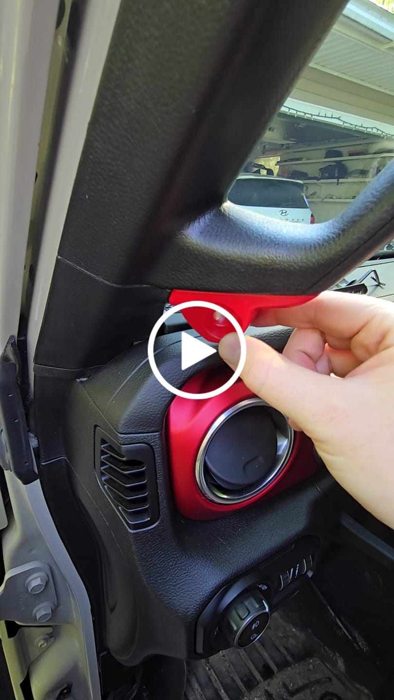 Customer video review of A-PILLAR SIDE MIRRORS Set FOR 2018 - 2023 JEEP WRANGLER JL & GLADIATOR - CMM OFFROAD