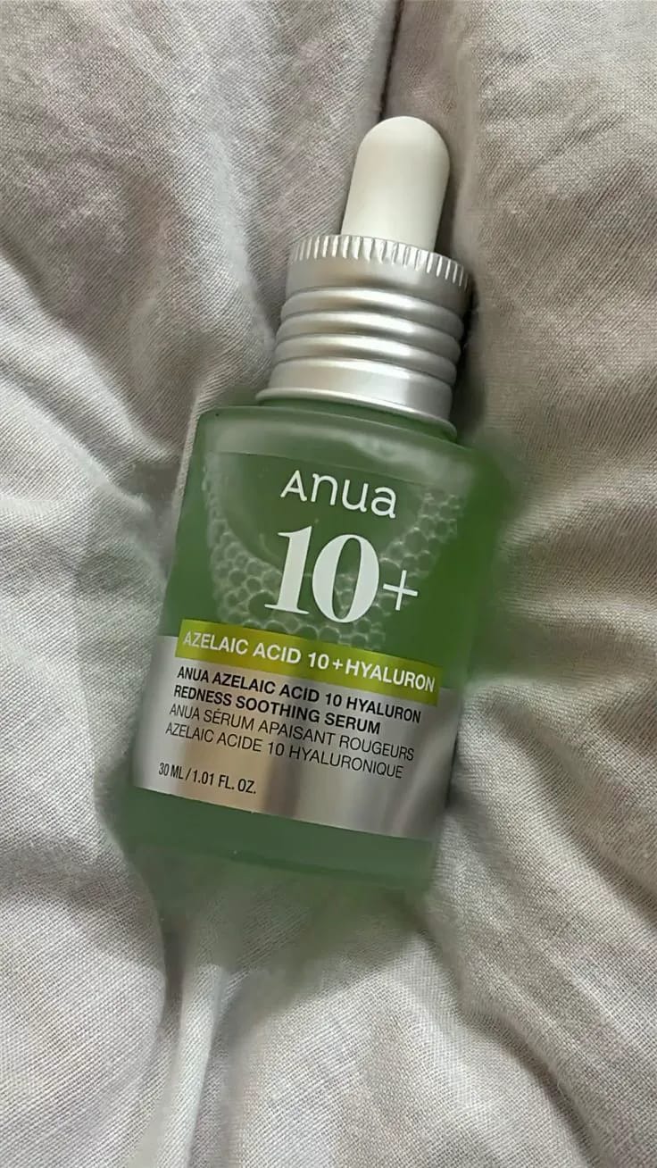 Customer photo review of سيرم أنوا بحمض الأزيليك 10% وحمض الهيالورونيك لتهدئة الاحمرار - 30مل