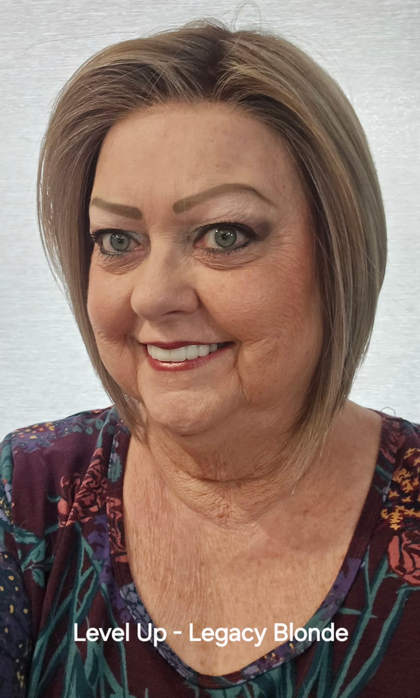 Customer photo review of LEVEL UP - Legacy Blonde