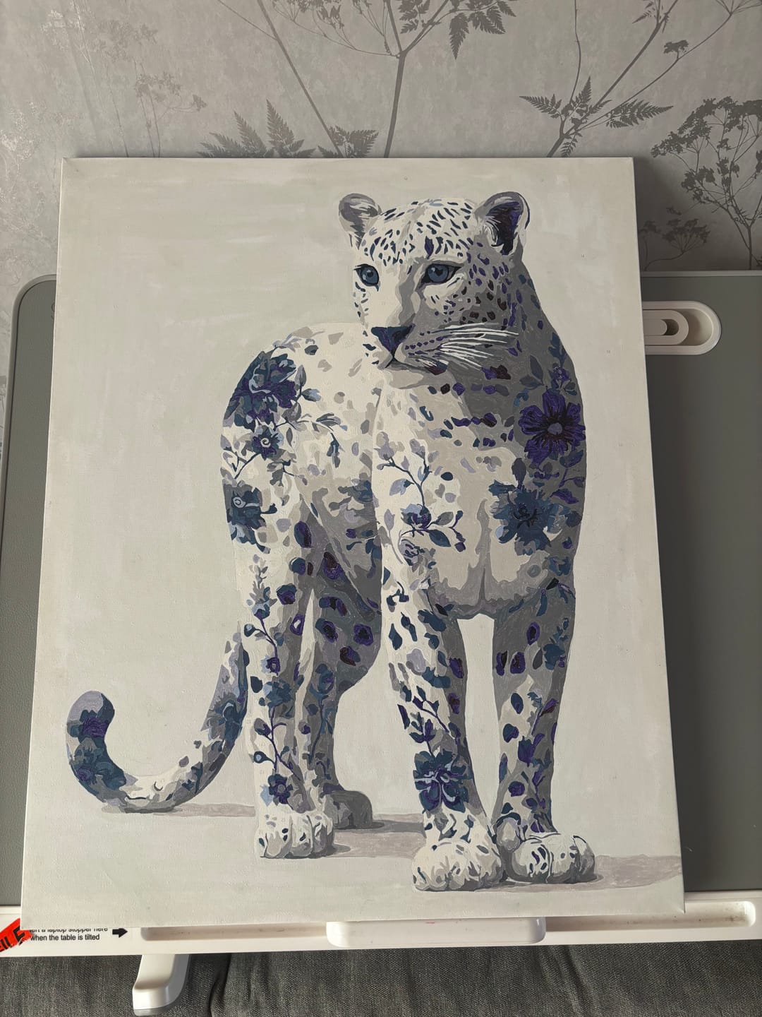 Customer photo review of Porcelain Predator | Paint by Number