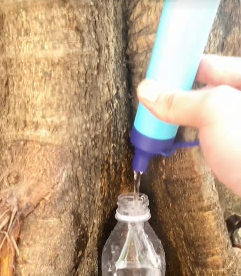 Customer photo review of NestGuard™ Emergency Water Filter Straw