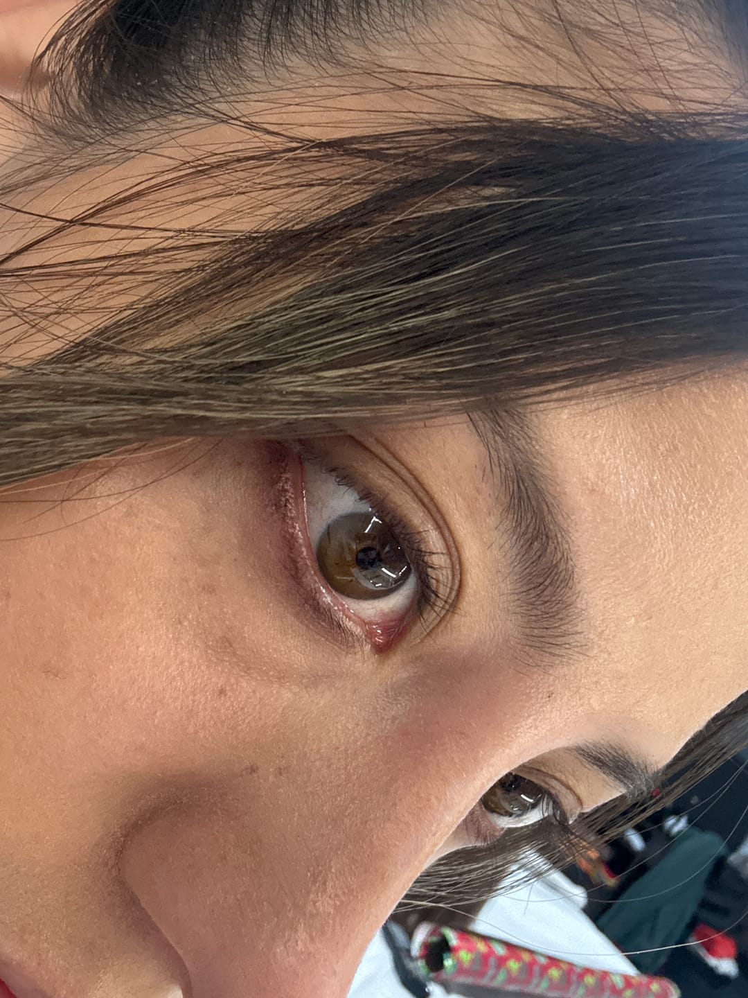 Customer photo review of fLASH EYELASH SERUM