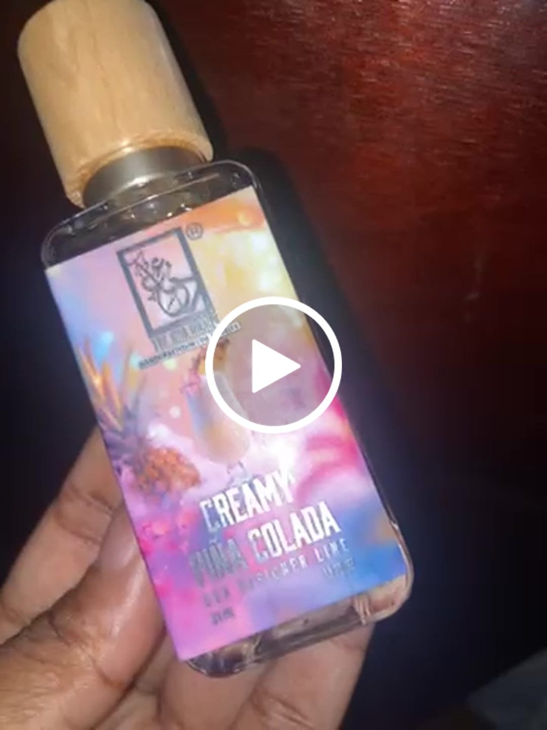 Customer video review of Creamy Piña Colada