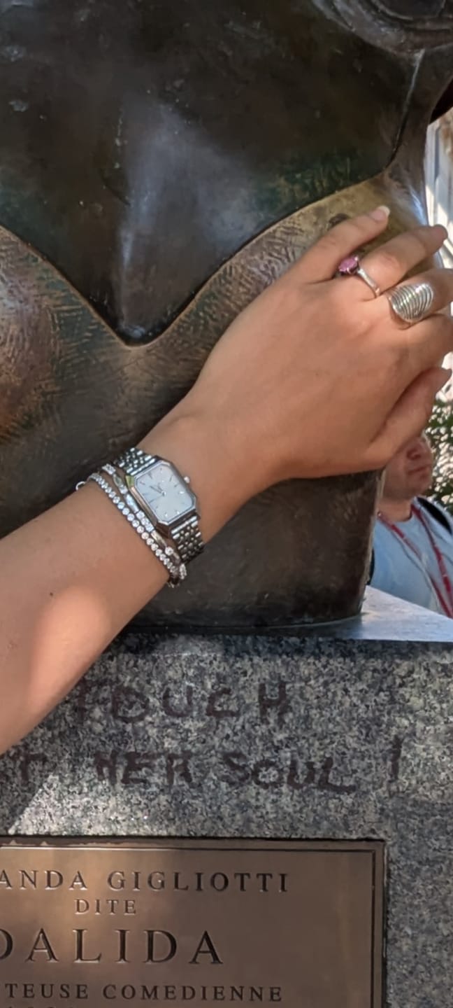 Customer photo review of Ava Silver Bracelet