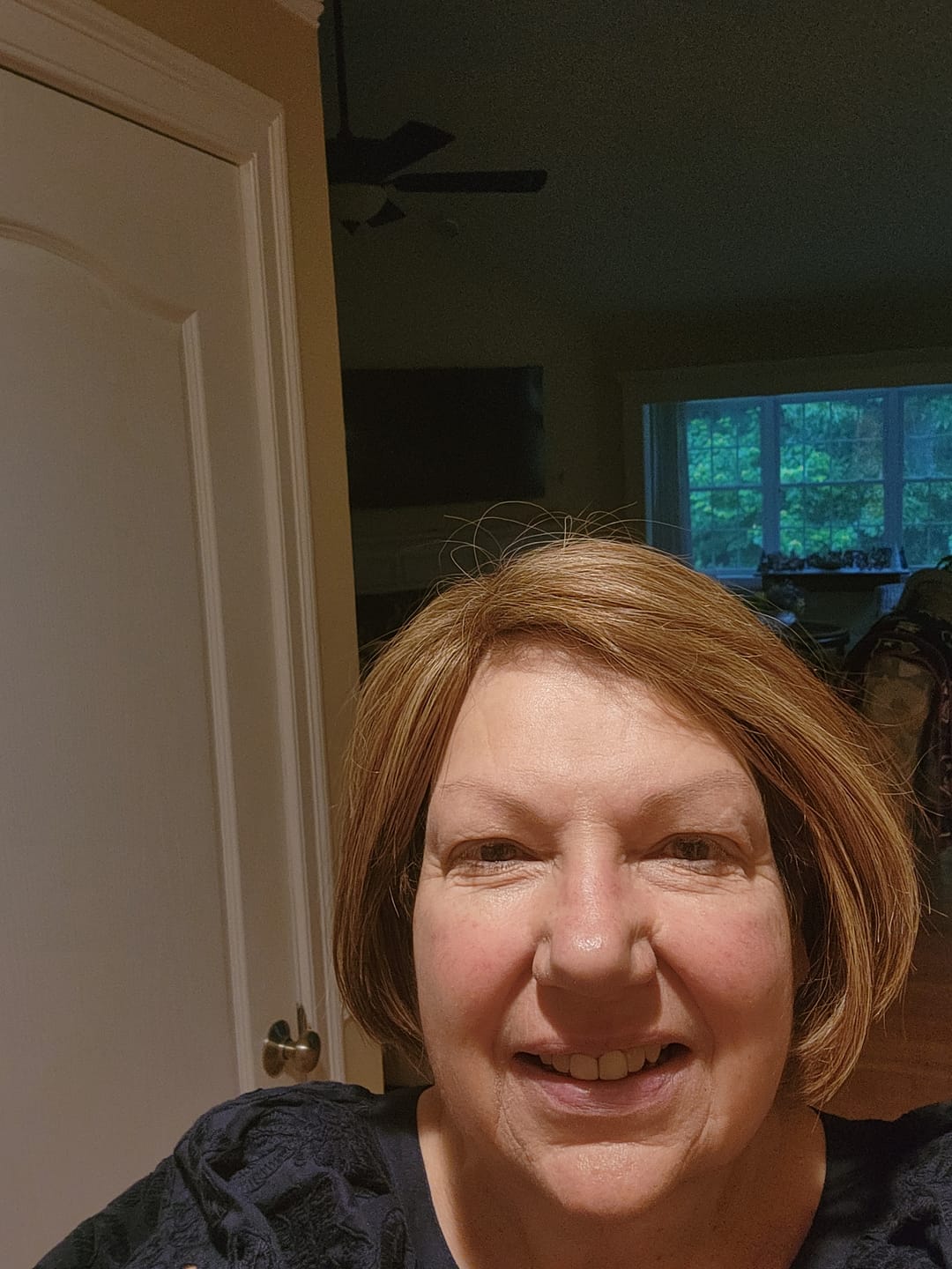 Customer photo review of Katniss Full Volume Hair Topper