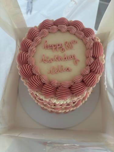 Customer photo review of Custom Cakes