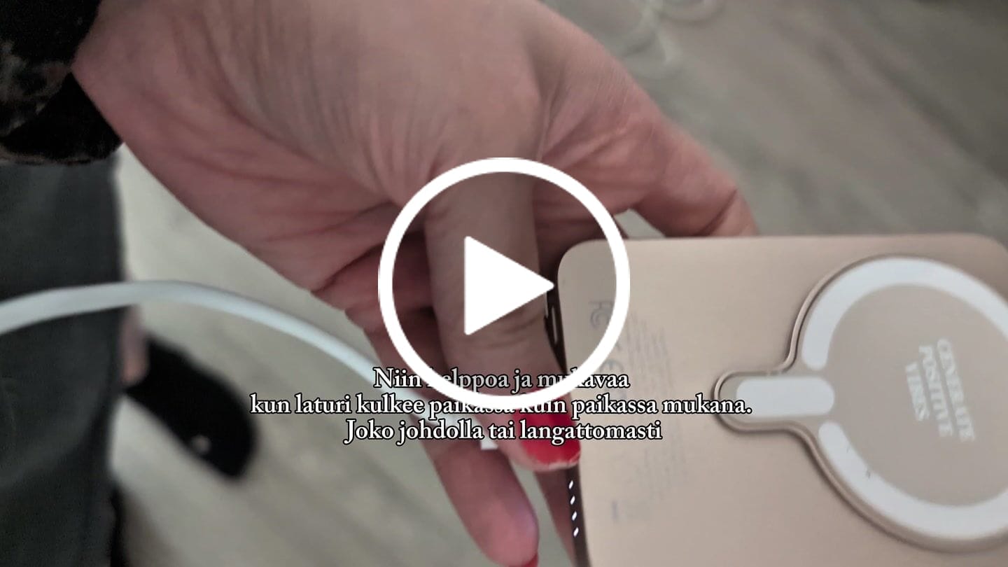 Customer video review of GoldPower® - Premium langaton varavirtalähde