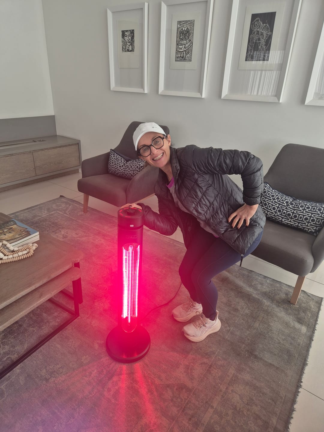 Customer photo review of Indoor & Outdoor Infrared Heater