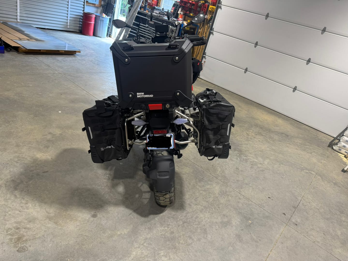 Customer photo review of MotoBags – Semi-Rigid Motorcycle Bags
