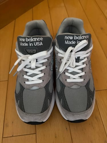 Customer photo review of New Balance 993 Made In USA 'Grey'