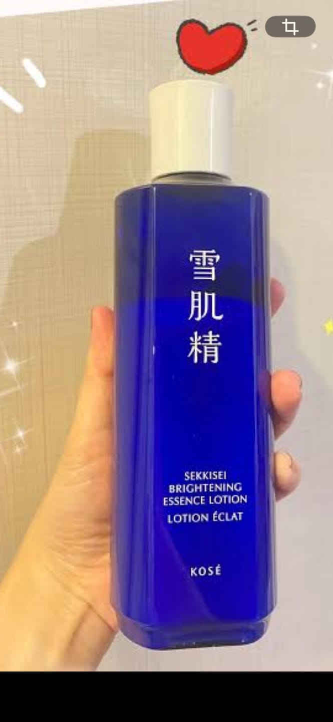 Customer photo review of Kose Sekkisei Brightening Essence Lotion 200ml/350ml