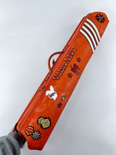 Customer photo review of Lizard Rainbow Series Cue Case 3B4S