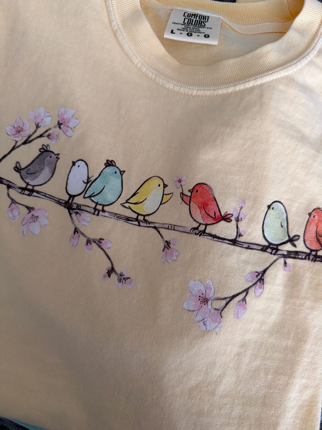 Customer photo review of Blossom Buddies T-Shirt