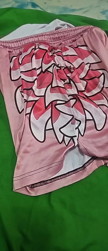 Customer photo review of Doflamingo Double Layer Gym Shorts