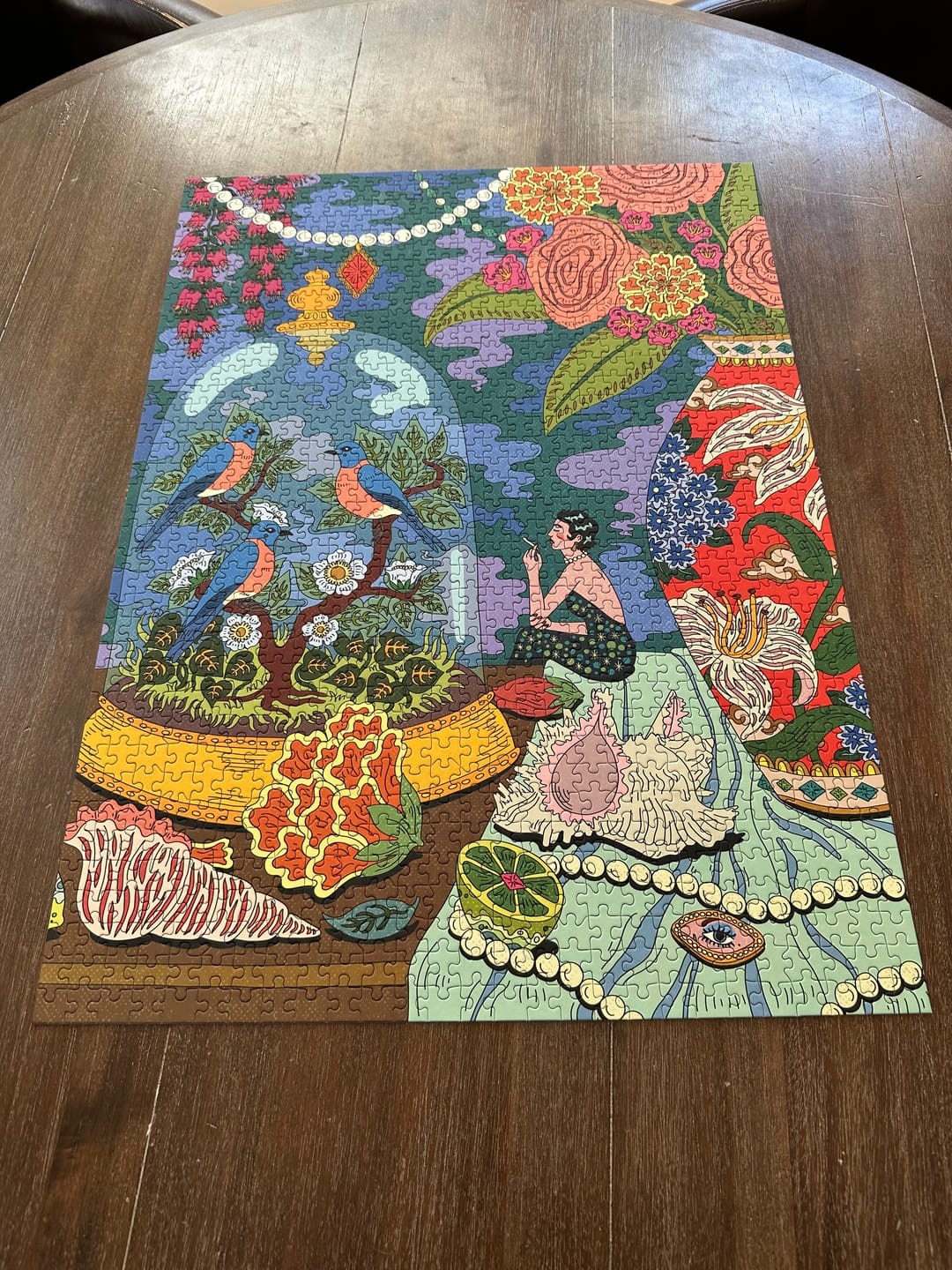 Customer photo review of Sunday Morning | 1000 Piece Puzzle