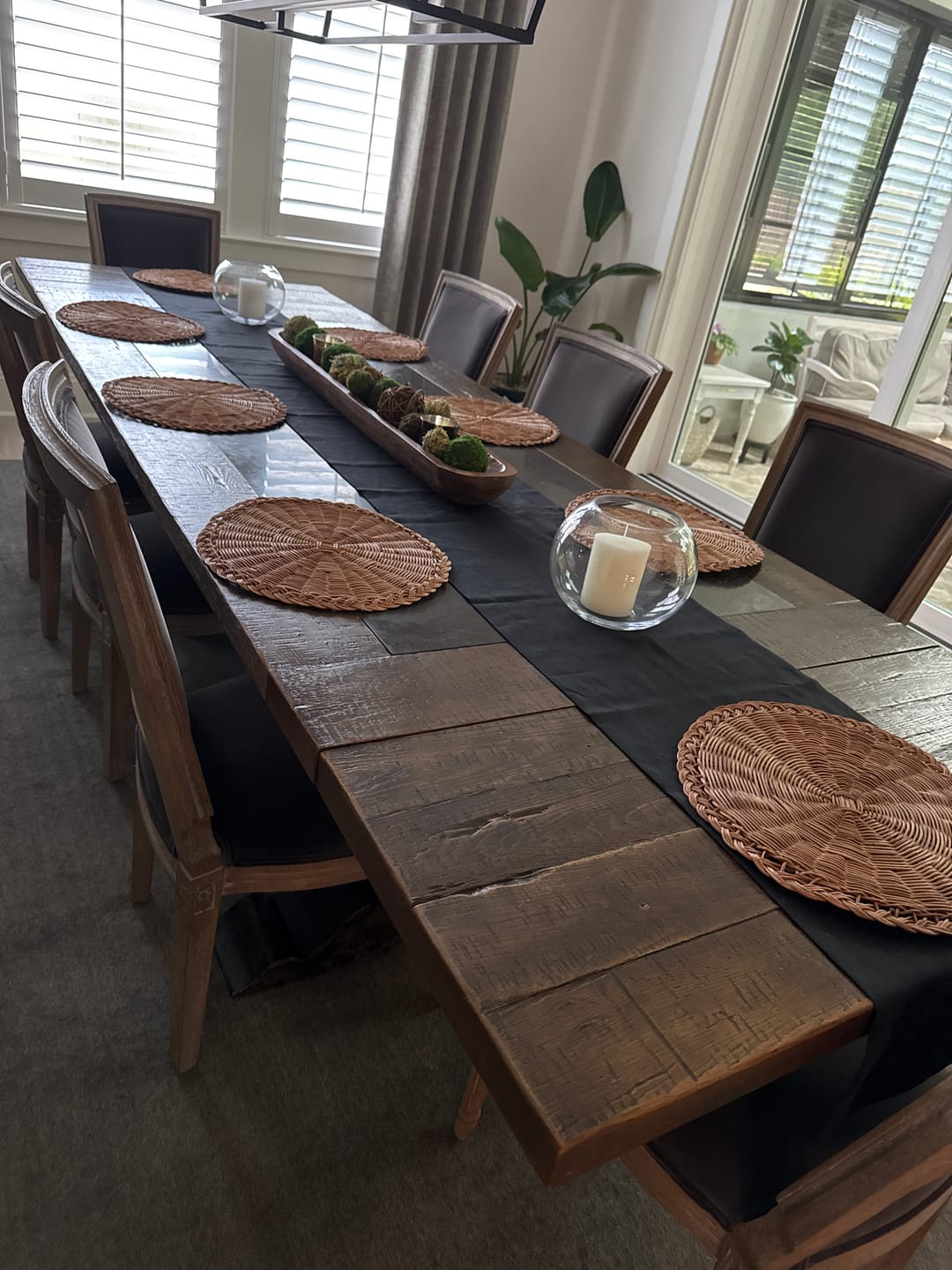 Customer photo review of Fete Table Runner