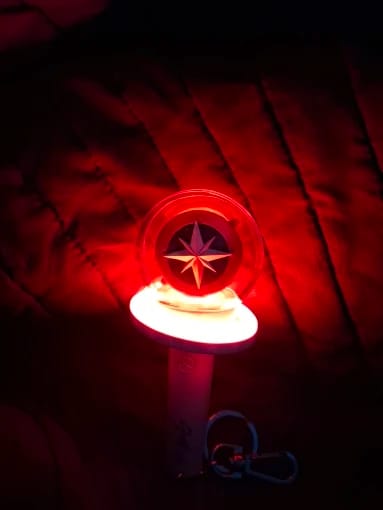 Customer photo review of Nachimbong Mini Lightstick Keychain - Stray Kids
